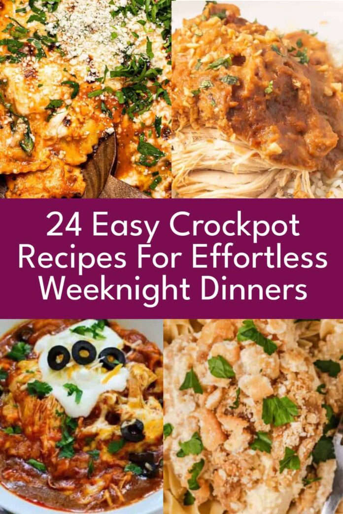 24 Crockpot Meals That Do All the Work on Busy Weeknights
