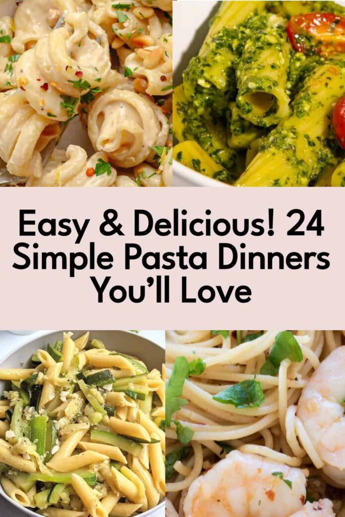 27 Lifesaver Pasta Dinners With Just a Few Ingredients