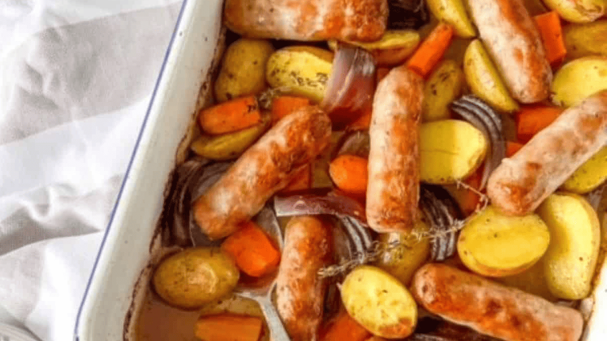 Plateau de saucisses.
