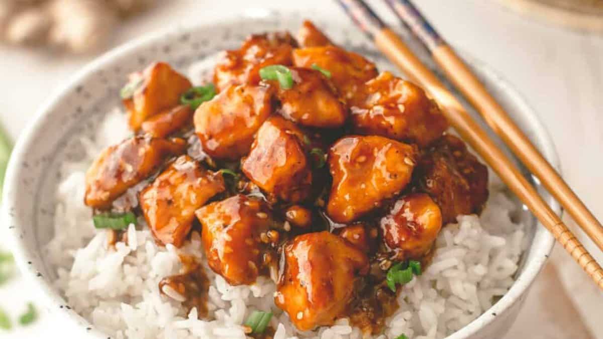 Sauté de Poulet au Miel et Gingembre.