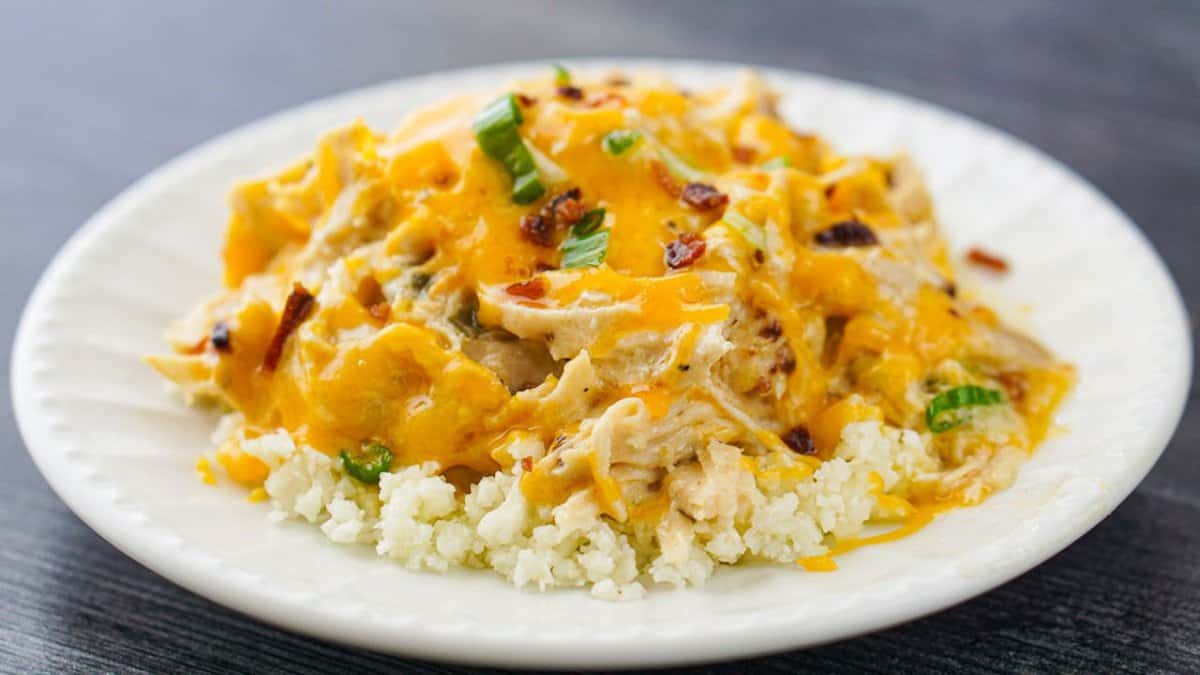 Casserole de Poulet Bacon Ranch (Mijoteuse).