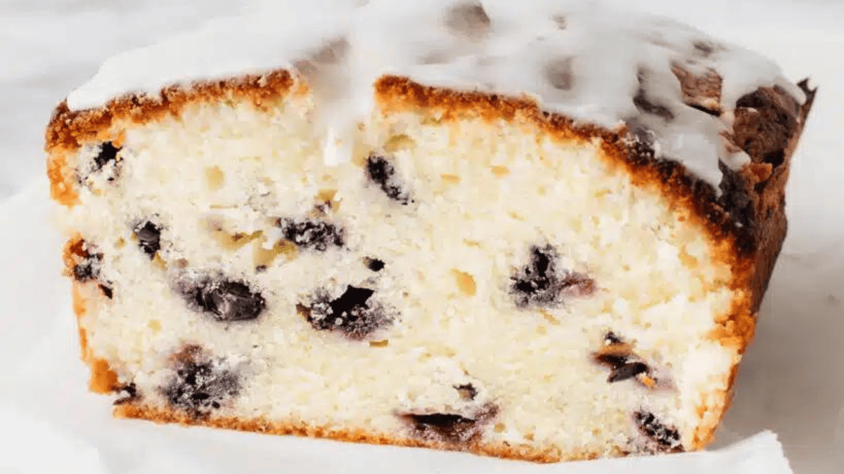 Gâteau au Beurre aux Myrtilles.