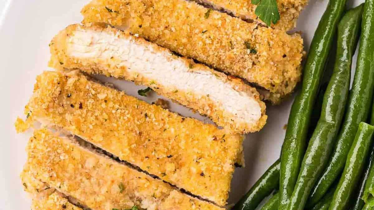 Escalopes de Poulet Cuites au Four