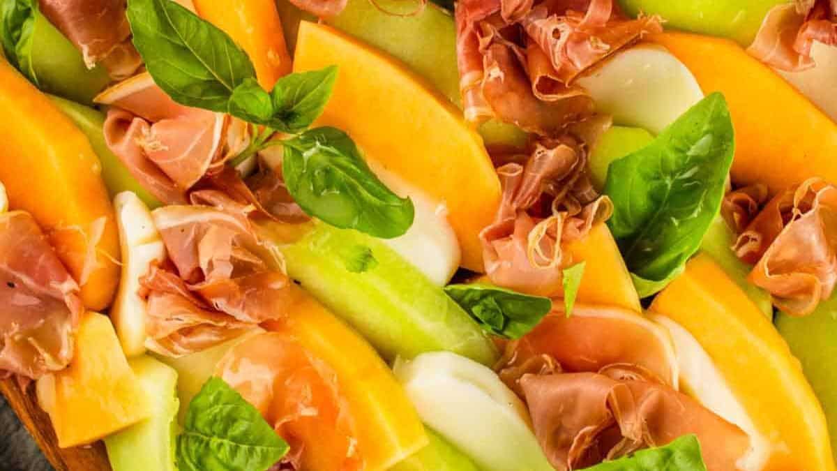 Salade Melon Prosciutto