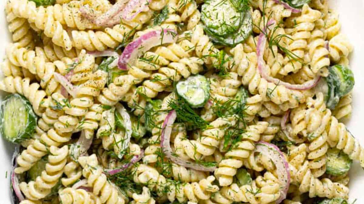 Salade de Pâtes au Concombre