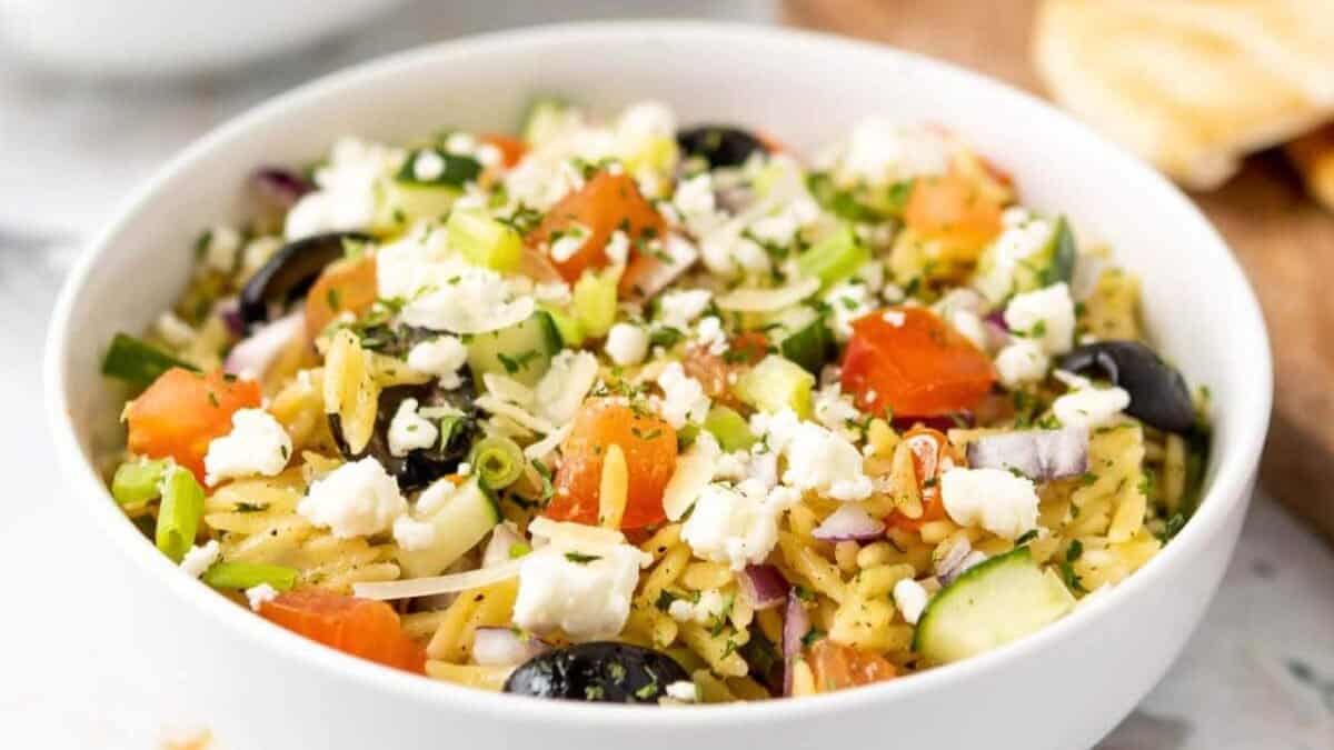Salade d'Orzo au Citron.