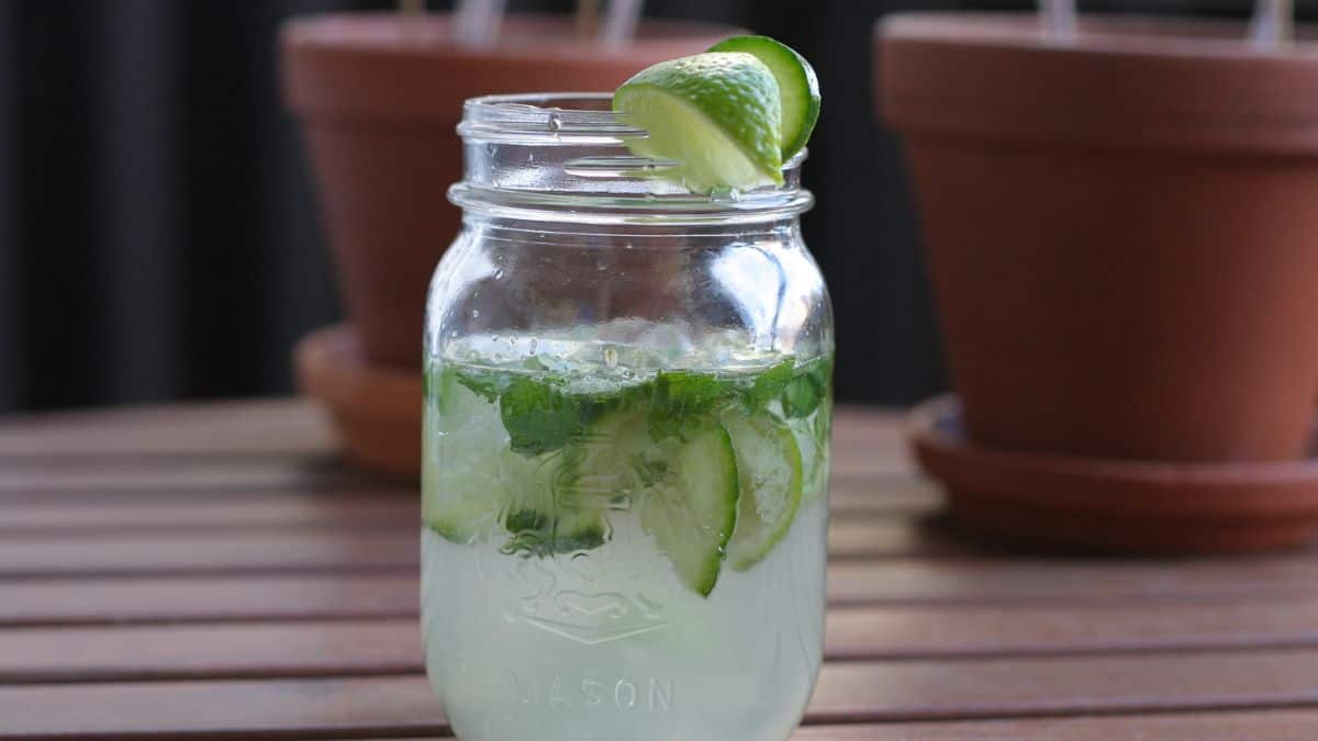 Mojito au Gin et Concombre