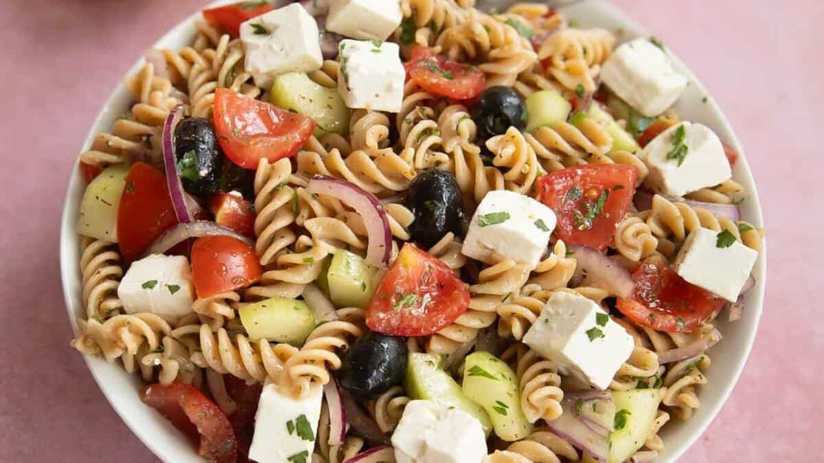 Salade de Pâtes Complètes.