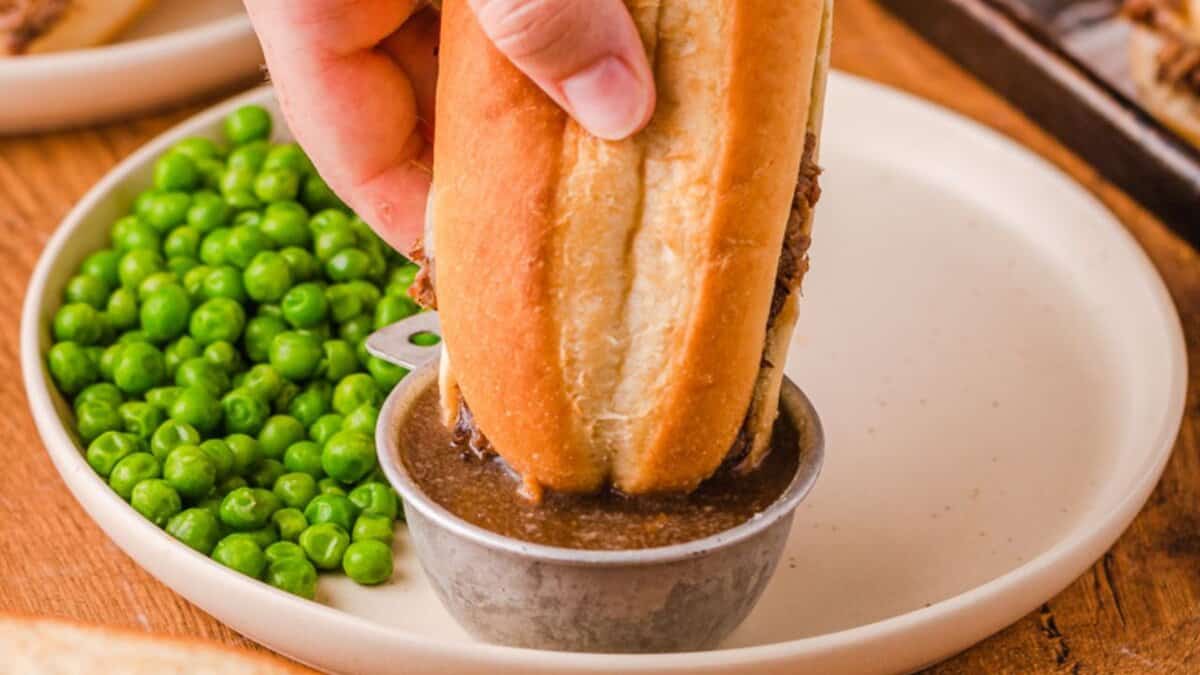 Sandwichs au Dip Français.