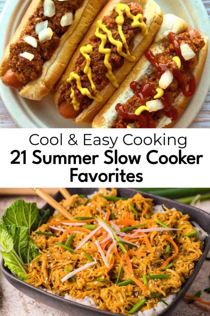21 Summer Slow Cooker Ideas That Will Save You Time and Energy