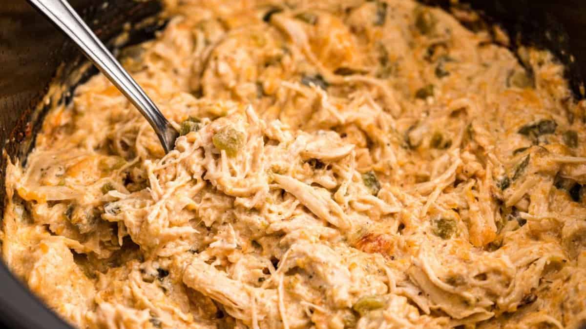 Poulet jalapeño au cuiseur lent.