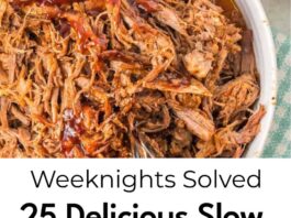 25 Crockpot Meals That Cook While You Unwind