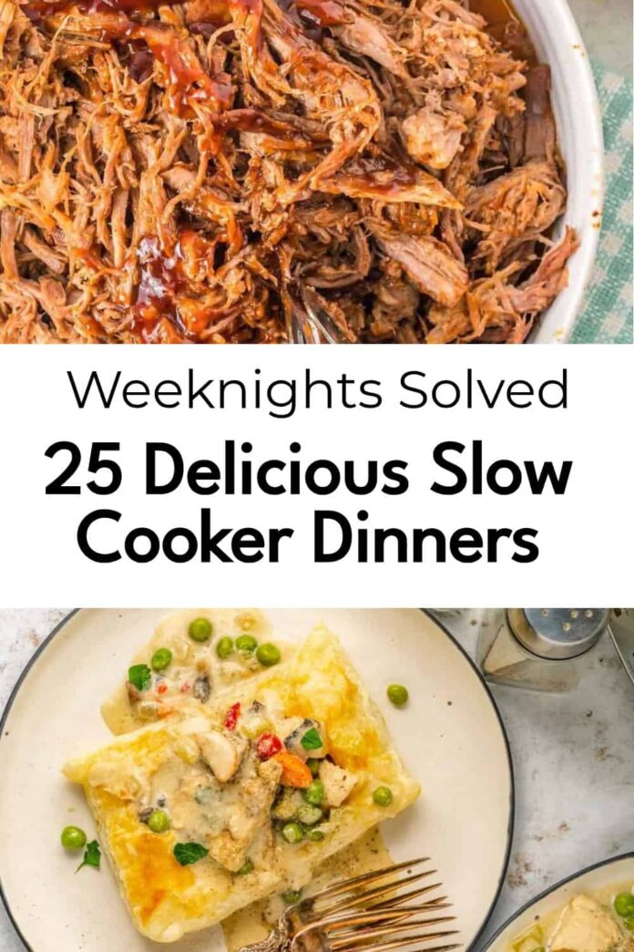 25 Crockpot Meals That Cook While You Unwind