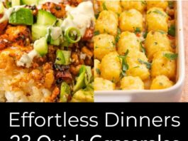 26 Casseroles Rapides et Économiques pour Dîner Facile 26 Quick, Cheap Casseroles That Get Dinner Done Fast