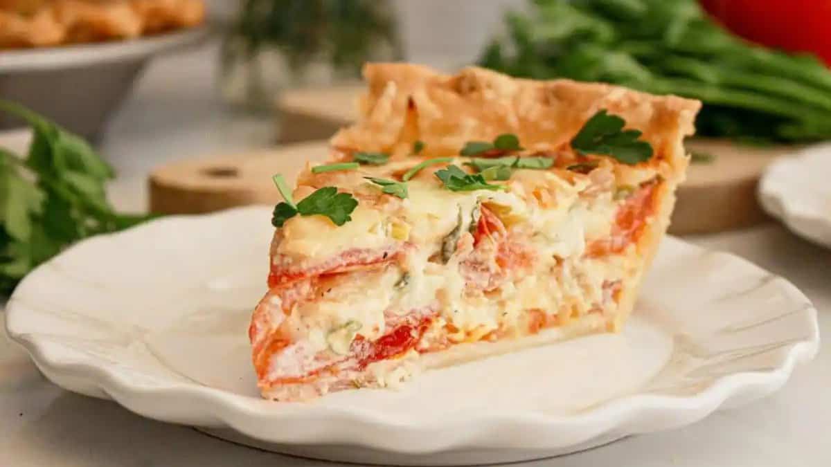 Tarte aux tomates du Sud.