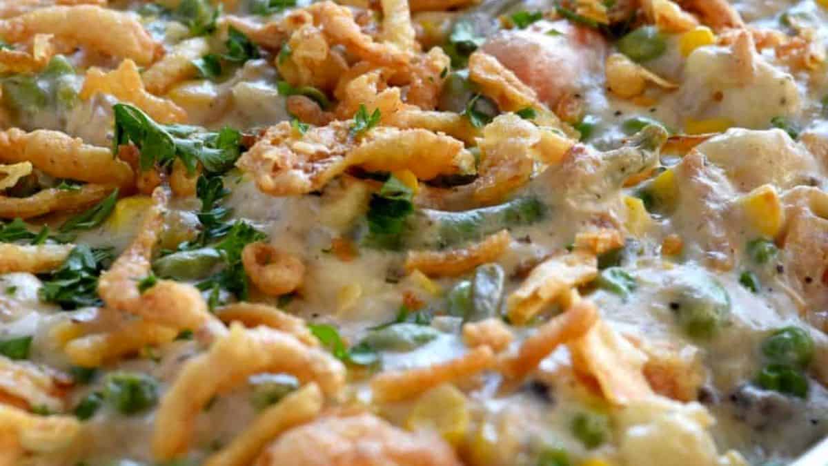 Casserole de légumes crémeux à préparer à l'avance