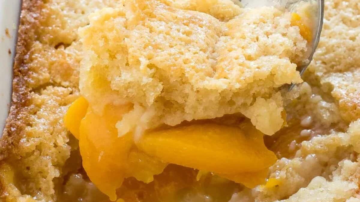 Cobbler aux Pêches.