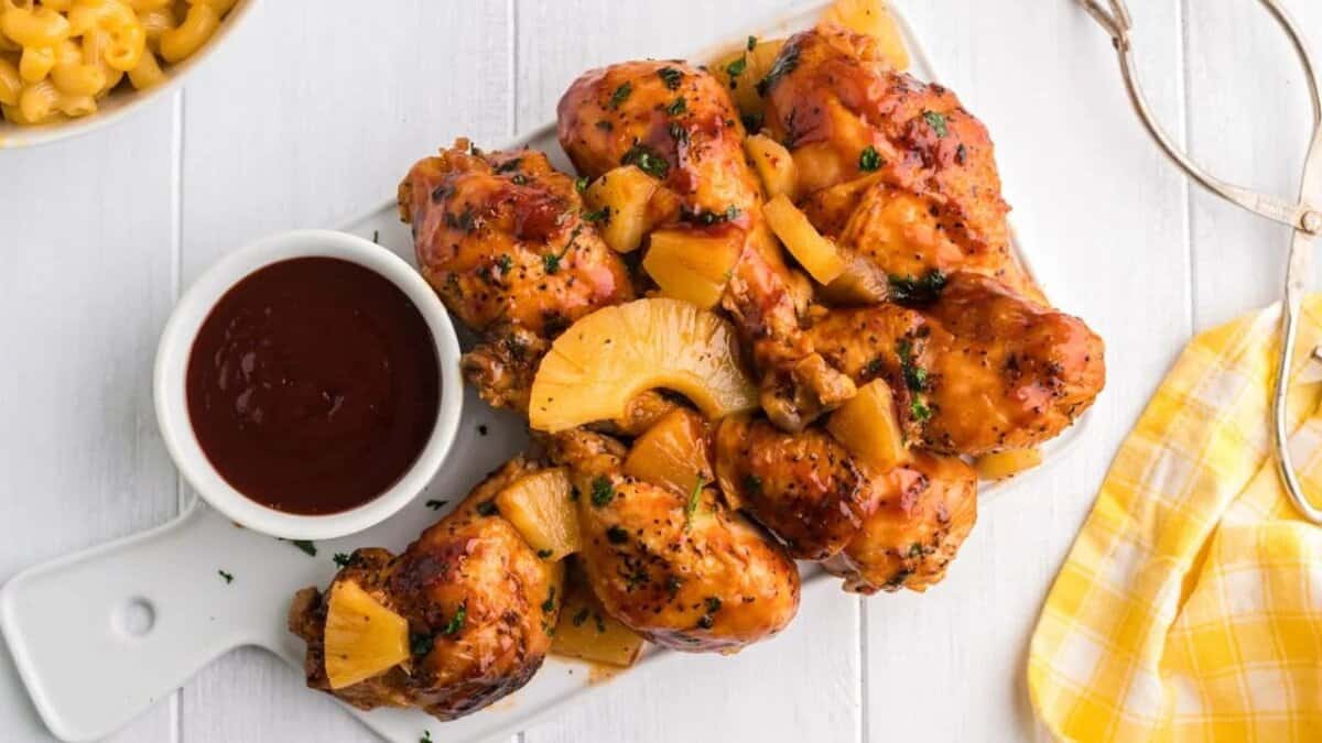 Cuisses de Poulet Barbecue au Multicuiseur.